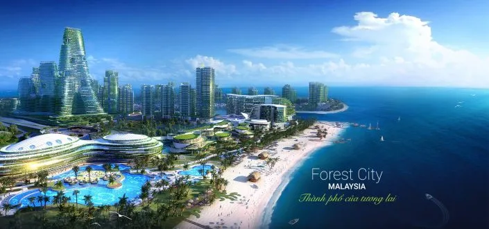 Căn hộ Forest City – Cuộc sống xanh thời thượng tại xứ Mã Lai