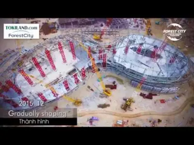 Tiến độ Dự Án Forest City Malaysia